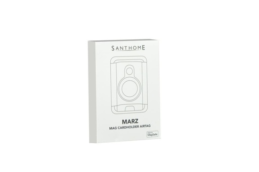 MARZ - Santhome® Magnetic Phone Cardholder with Santhome Tag Pocket - Navy Blue