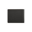 CROSS HARDCOVER A5 NOTEBOOK + PEN + BI-FOLD WALLET WITH 4 CARD SLOTS + COIN POCKET - BLACK