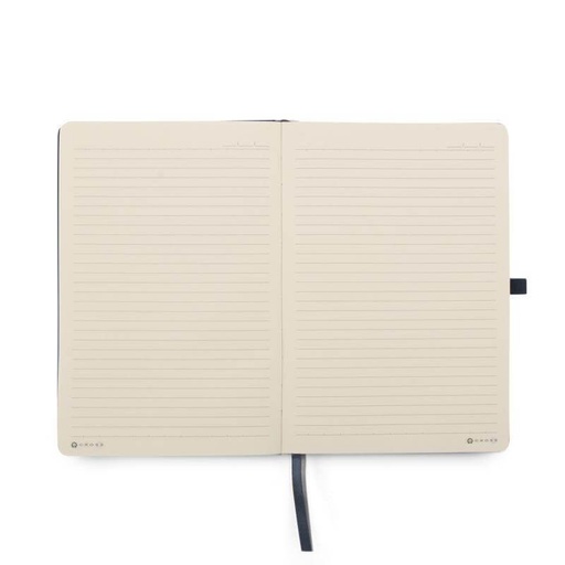 CROSS HARDCOVER A5 NOTEBOOK + PEN + BI-FOLD WALLET WITH 4 CARD SLOTS + COIN POCKET - NAVY BLUE
