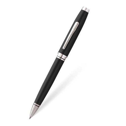 Cross Coventry Black Lacquer Ballpoint Pen with Classic Black Journal Gift Set
