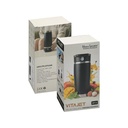 VitaJet - Hans Larsen Insulated Flip Portable Blender 600ml - Black