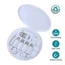 [MTST 1127] TAVIRA - @memorii Recycled Multi-Cable Set - White