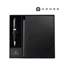 Cross Bailey Light™ Resin Ballpoint Pen with Classic Black Journal Gift Set